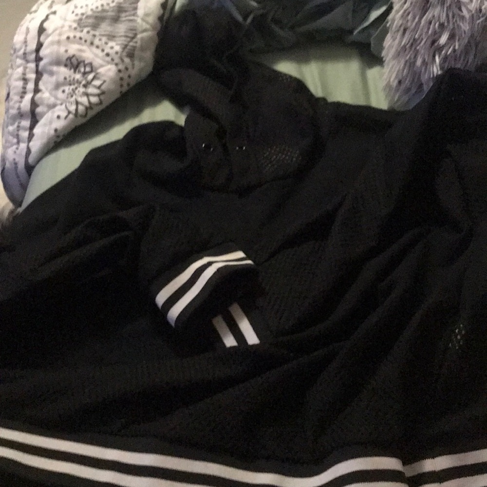 Jersey Crop Top Hoodie